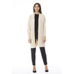 Alpha Studio White Alpaca Women Cardigan Alpha Studio