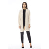 Alpha Studio White Alpaca Women Cardigan Alpha Studio
