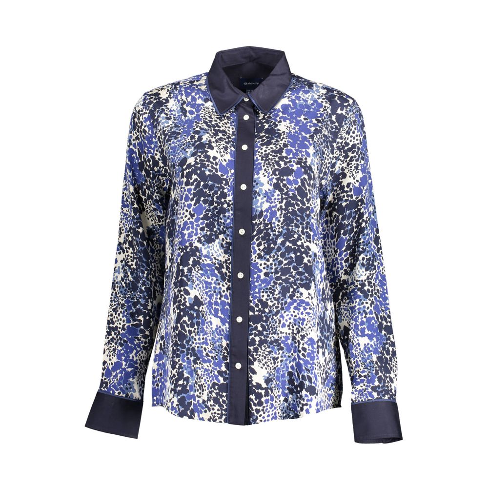 Gant Blue Lyocell Shirt Gant