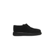 Cerruti 1881 Black Calfskin Men Derby Shoe Cerruti 1881