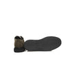 Cerruti 1881 Green Calfskin Men Derby Shoe Cerruti 1881