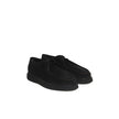 Cerruti 1881 Black Calfskin Men Derby Shoe Cerruti 1881