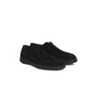 Cerruti 1881 Black Cowhide Men Derby Shoe Cerruti 1881