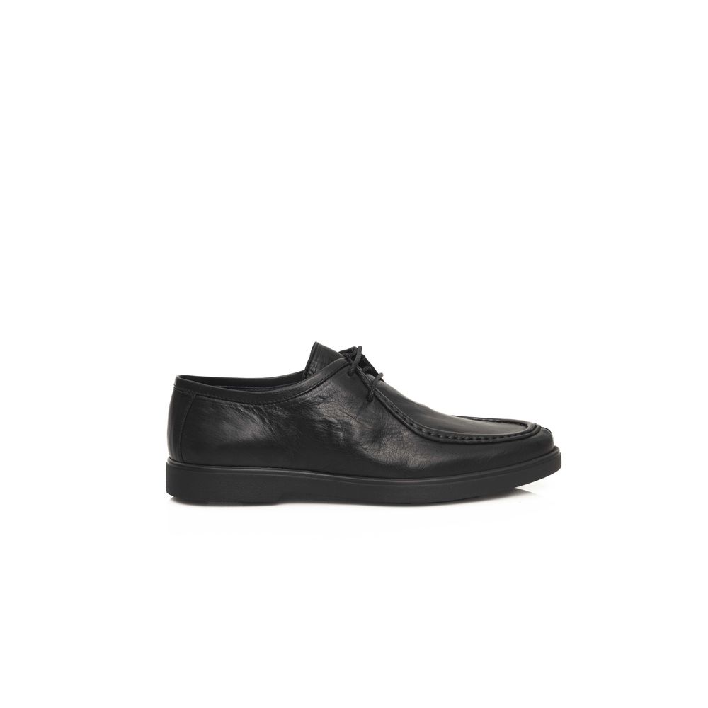 Cerruti 1881 Black Cowhide Men's Derby Shoe Cerruti 1881