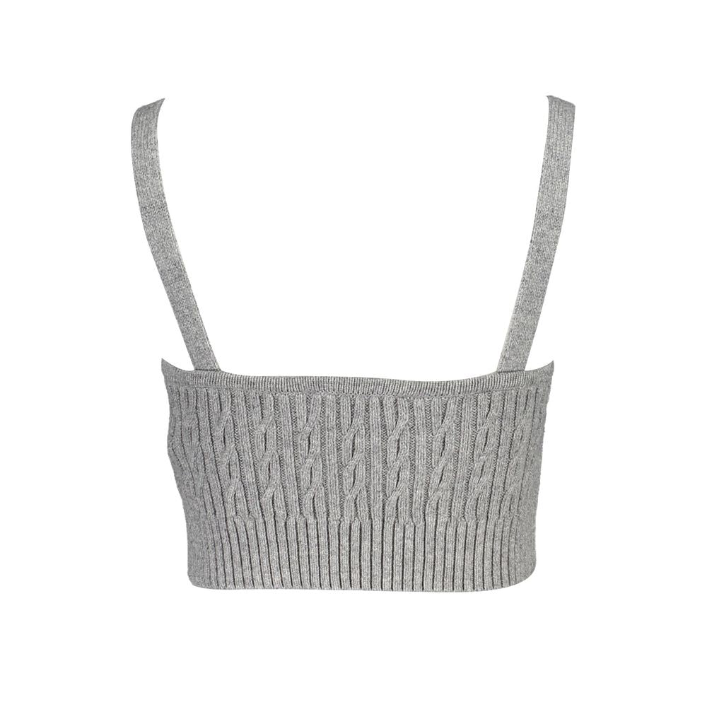 Tommy Hilfiger Gray Cotton Shirt Tommy Hilfiger