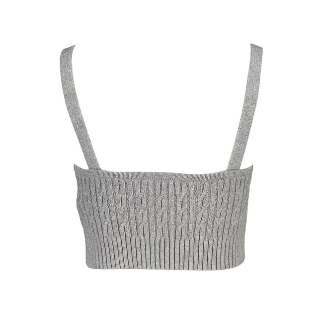 Tommy Hilfiger Gray Cotton Shirt Tommy Hilfiger