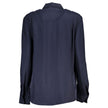 Tommy Hilfiger Blue Viscose Shirt Tommy Hilfiger