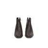 Cerruti 1881 Burgundy Cowhide Women Boot Cerruti 1881