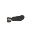Cerruti 1881 Black Leather Men Sandal Cerruti 1881
