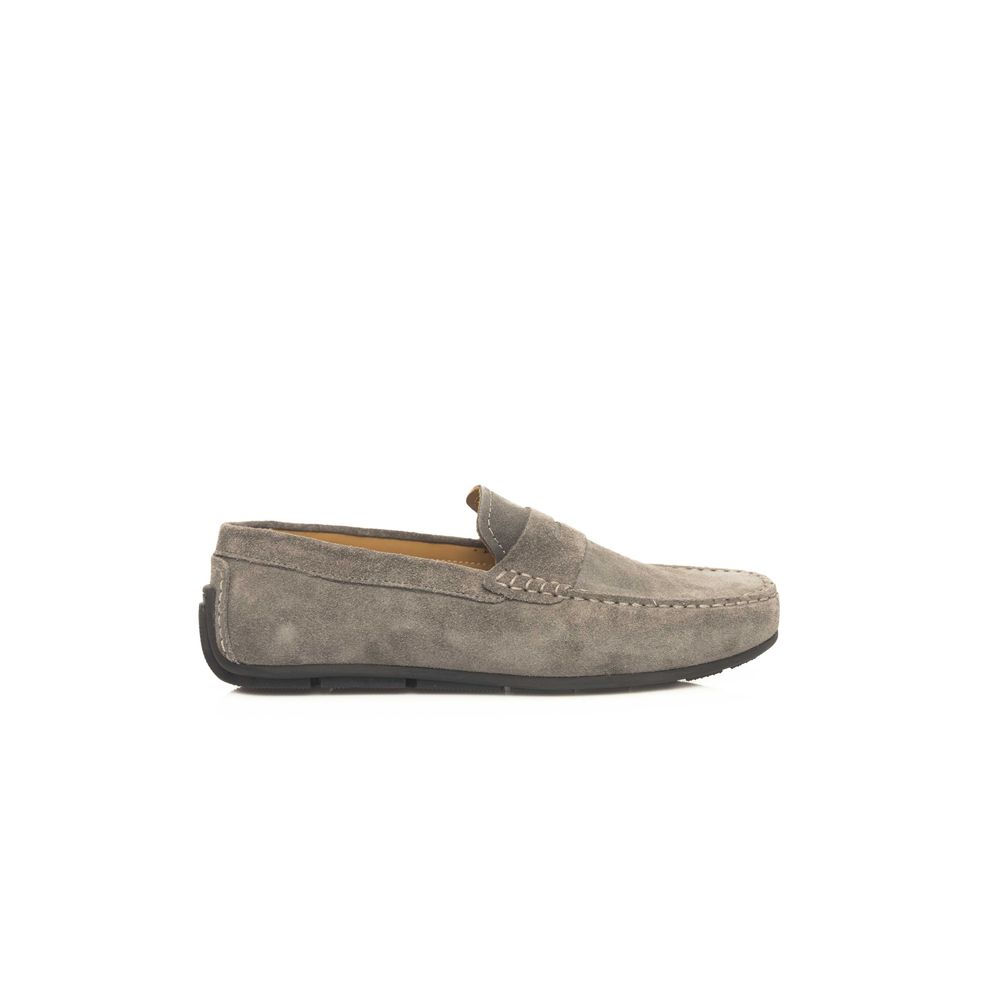 Cerruti 1881 Gray Cowhide Men's Loafer Cerruti 1881