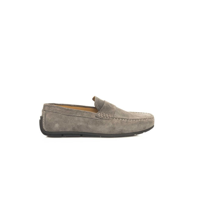 Cerruti 1881 Gray Cowhide Men's Loafer Cerruti 1881