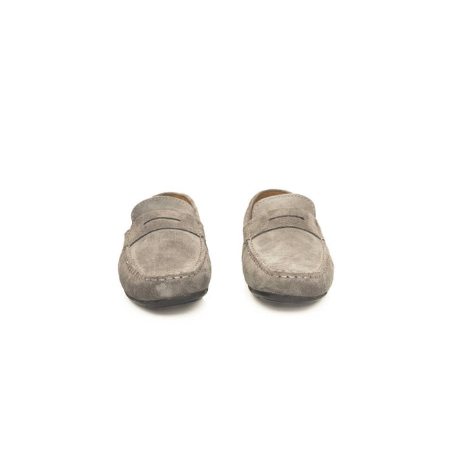 Cerruti 1881 Gray Cowhide Men's Loafer Cerruti 1881
