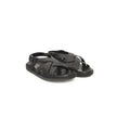 Cerruti 1881 Black Cowhide Men Sandal Cerruti 1881