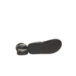 Cerruti 1881 Black Cowhide Men Sandal Cerruti 1881