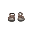 Cerruti 1881 Brown Leather Men Sandal Cerruti 1881
