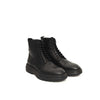 Cerruti 1881 Black Leather Men Boot Cerruti 1881