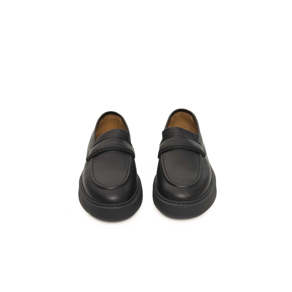 Cerruti 1881 Black Leather Men's Loafer Cerruti 1881
