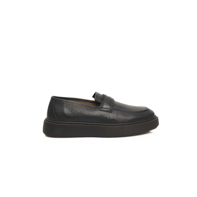 Cerruti 1881 Blue Cowhide Men's Loafer Cerruti 1881
