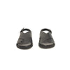 Cerruti 1881 Black Leather Men Sandal Cerruti 1881