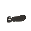 Cerruti 1881 Black Leather Men Sandal Cerruti 1881