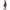 Alpha Studio Purple Merino Wool Women Cardigan Alpha Studio
