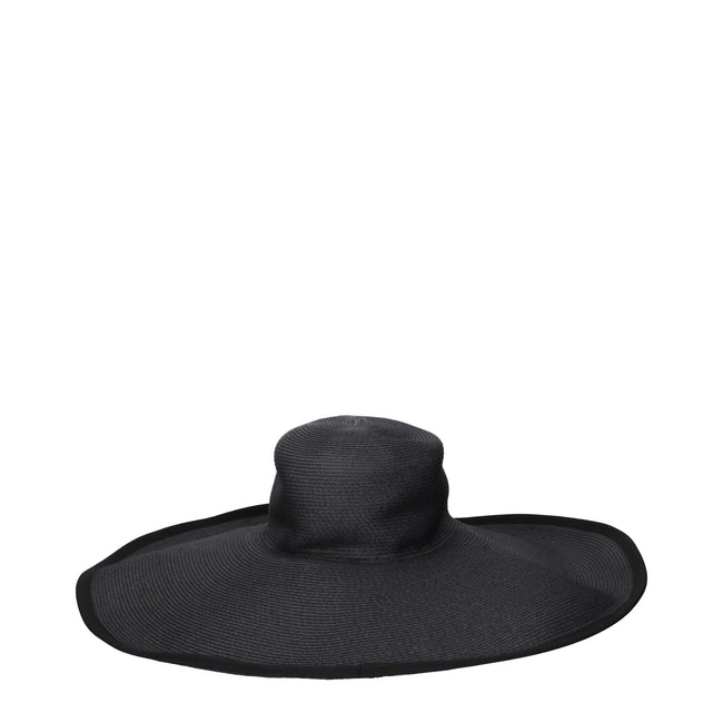 Max Mara Black Paper Sunhats Max Mara