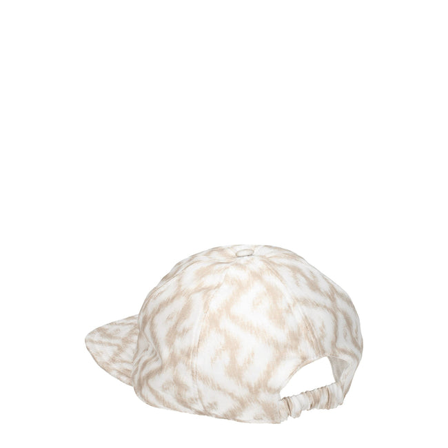 Fendi Beige Silk Caps (Baseball Hat) Fendi