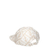 Fendi Beige Silk Caps (Baseball Hat) Fendi