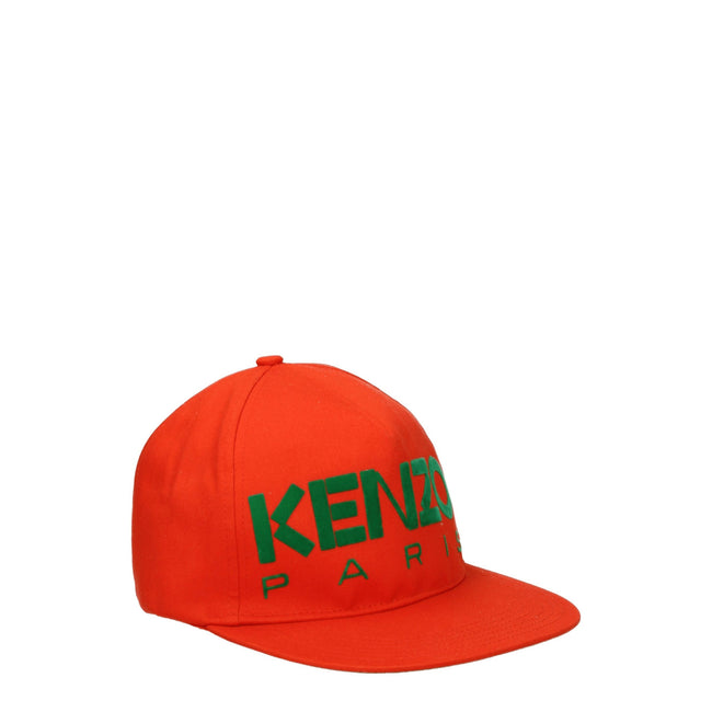 Kenzo Orange Cotton Caps (Baseball Hat) Kenzo