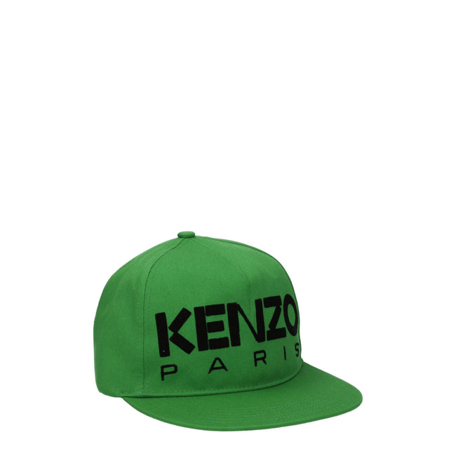 Kenzo Green Cotton Caps (Baseball Hat) Kenzo