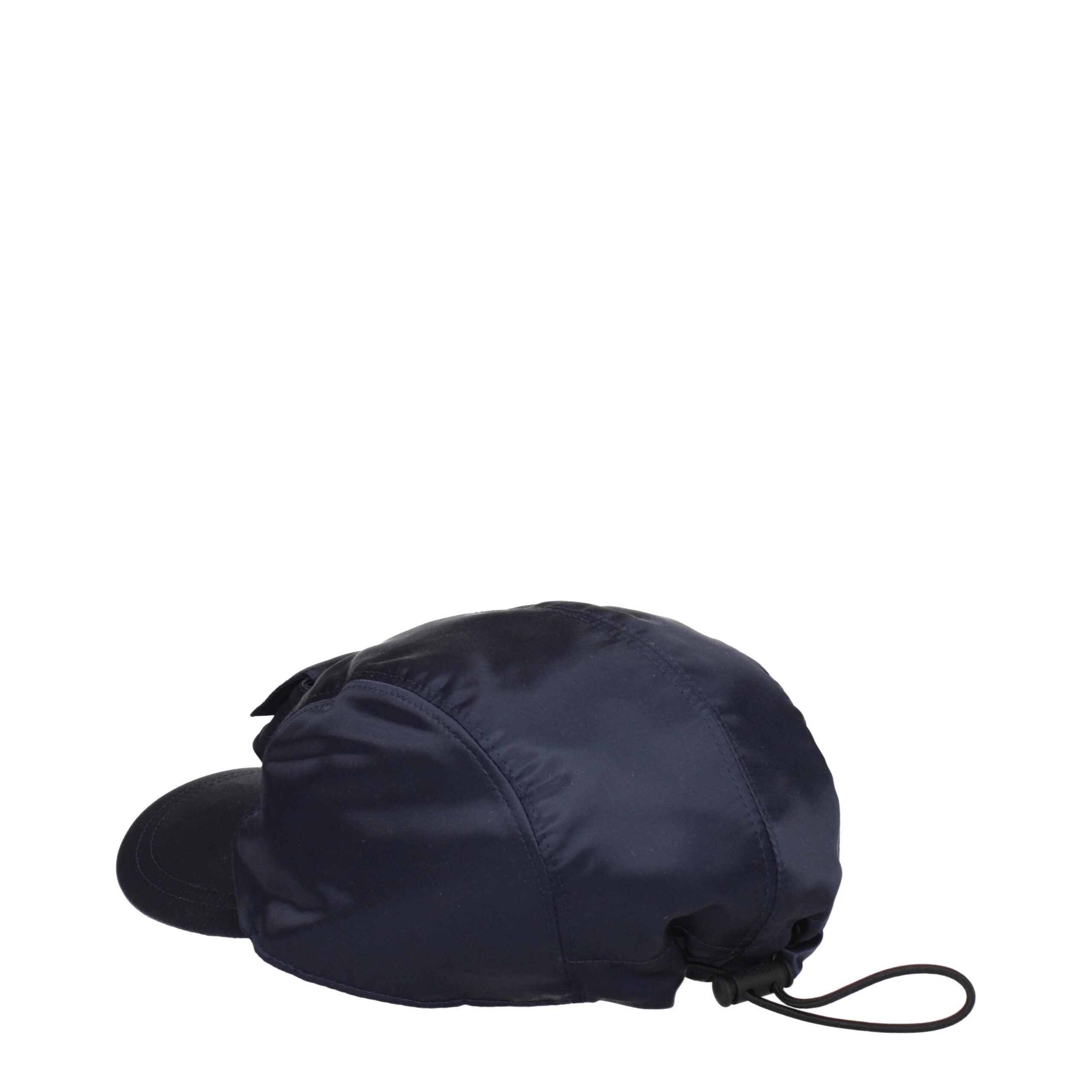 Fendi Blue Polyamide Caps (Baseball Hat) Fendi