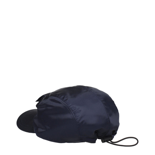 Fendi Blue Polyamide Caps (Baseball Hat) Fendi