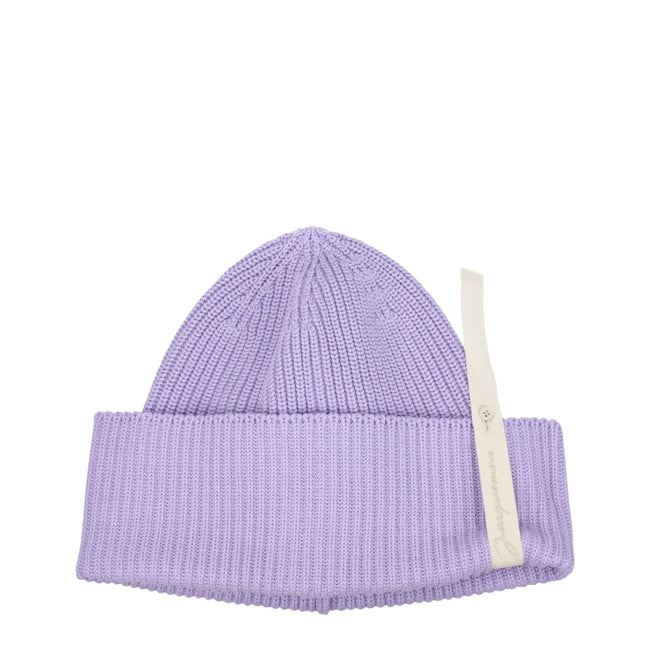 Jacquemus Purple Cotton Beanie Jacquemus
