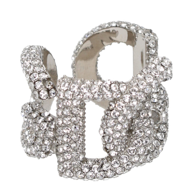 Dolce & Gabbana Gray Brass Rings Dolce & Gabbana