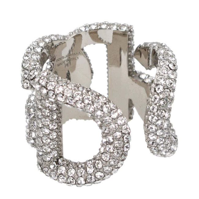Dolce & Gabbana Gray Brass Rings Dolce & Gabbana