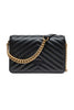 PINKO Black Leather Love Click Mini Shoulder Bag PINKO