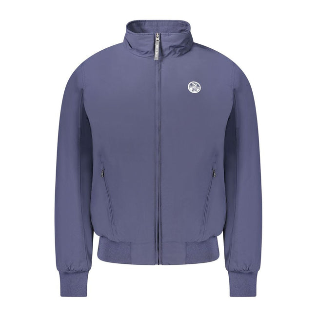 North Sails Blue Polyester Jackets & Coat North Sails