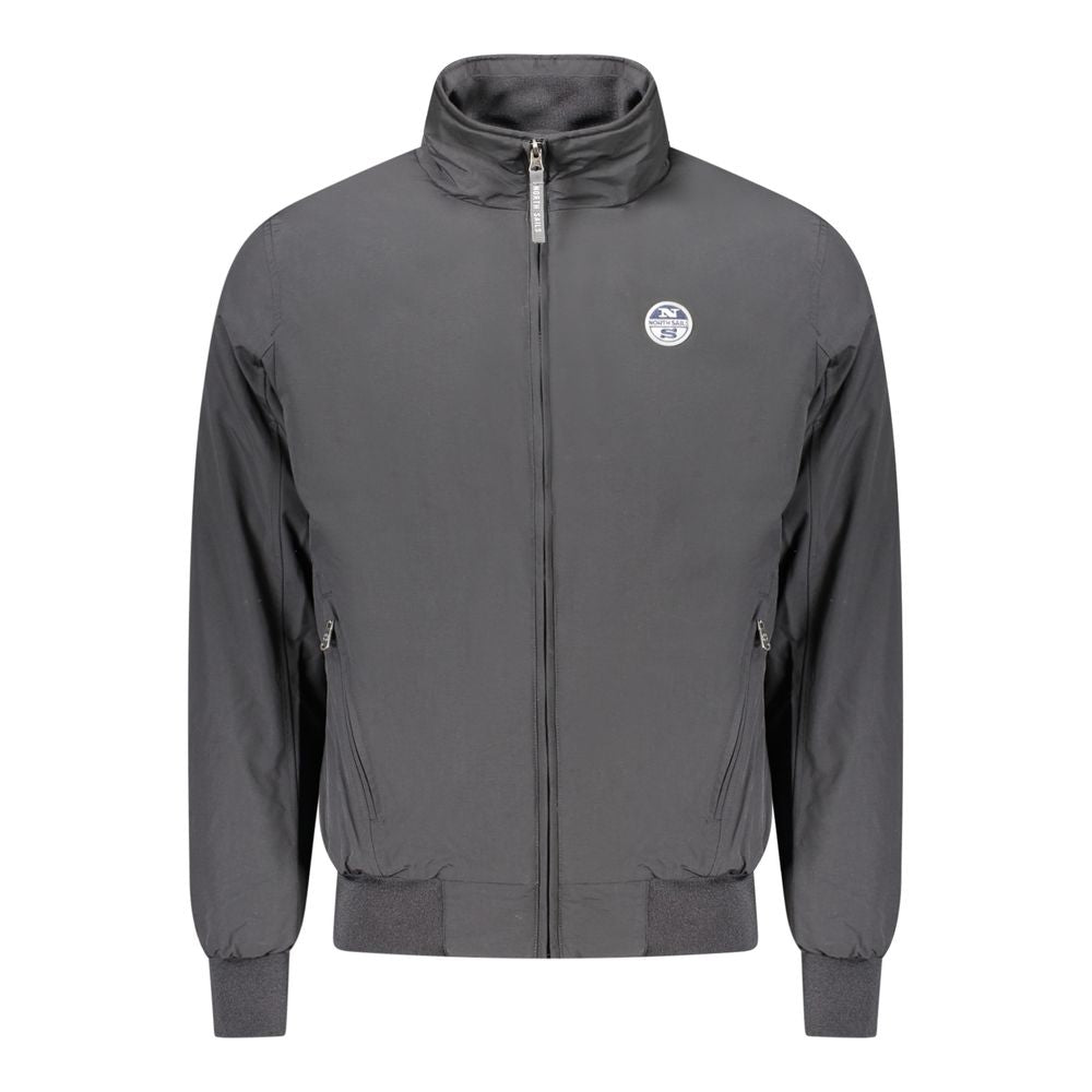 North Sails Black Polyester Jackets & Coat North Sails