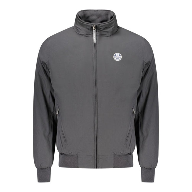 North Sails Black Polyester Jackets & Coat North Sails
