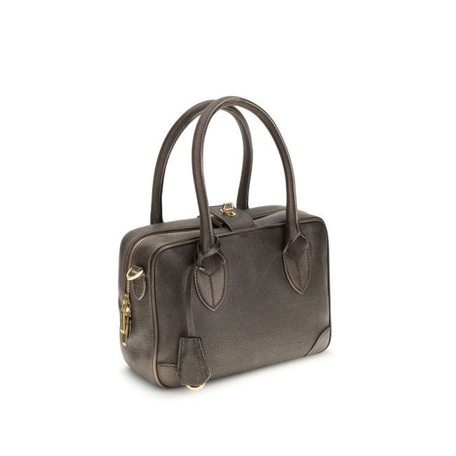 Golden Goose VITA BAG TREATED LEATHER BODY GOLD METAL Golden Goose