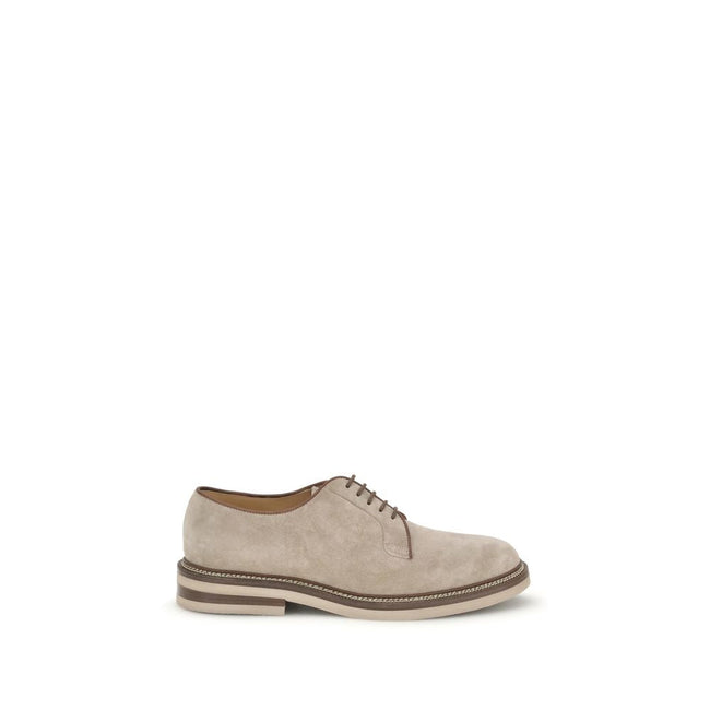 Brunello Cucinelli Suede Derby lace-up Shoes Brunello Cucinelli