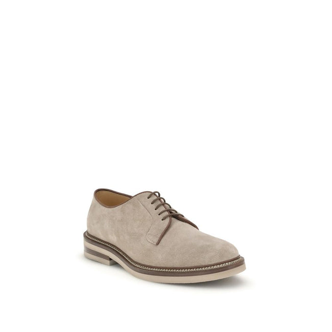 Brunello Cucinelli Suede Derby lace-up Shoes Brunello Cucinelli