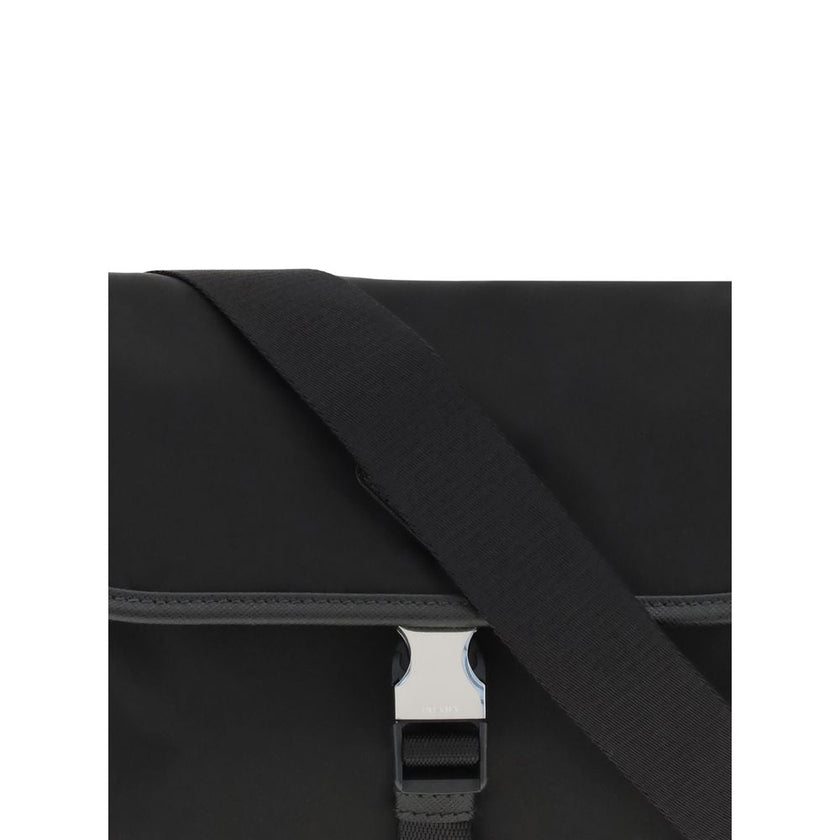 Prada Black Recycled Polyamide Shoulder Bag Prada