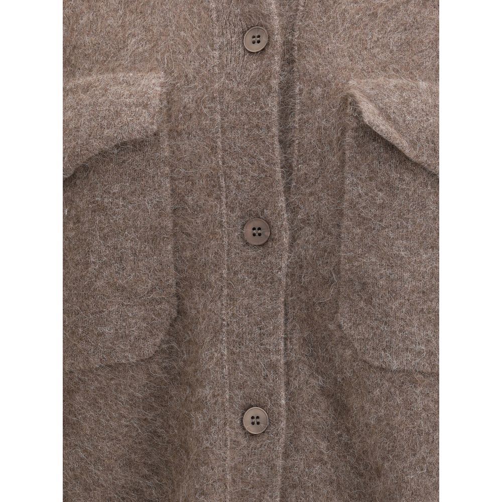 P.A.R.O.S.H. Cardigan with classic collar P.A.R.O.S.H.