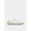 D.A.T.E White Leather Sneaker D.A.T.E