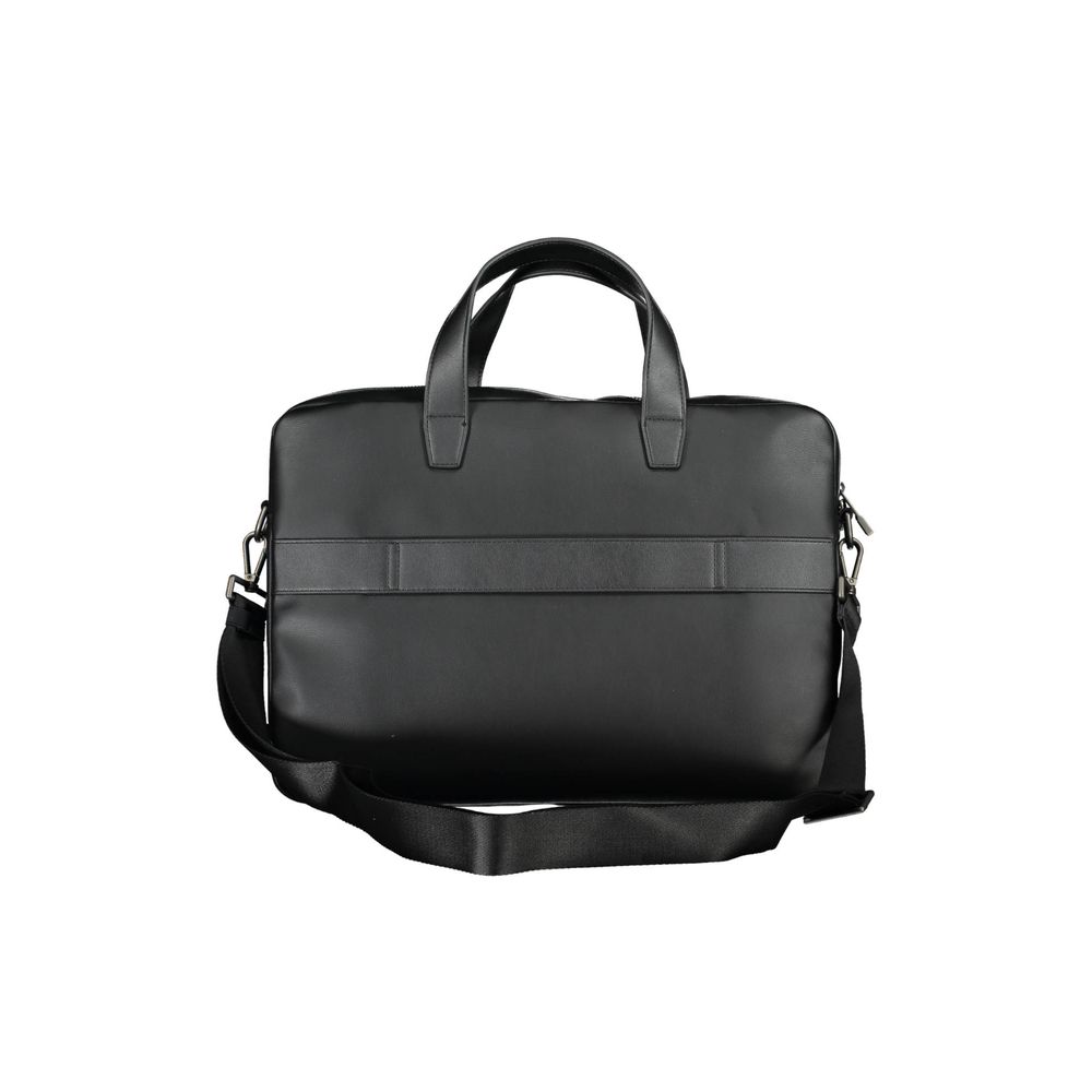 Tommy Hilfiger Black Polyethylene Handbag Tommy Hilfiger