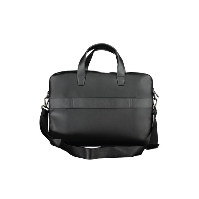 Tommy Hilfiger Black Polyethylene Handbag Tommy Hilfiger