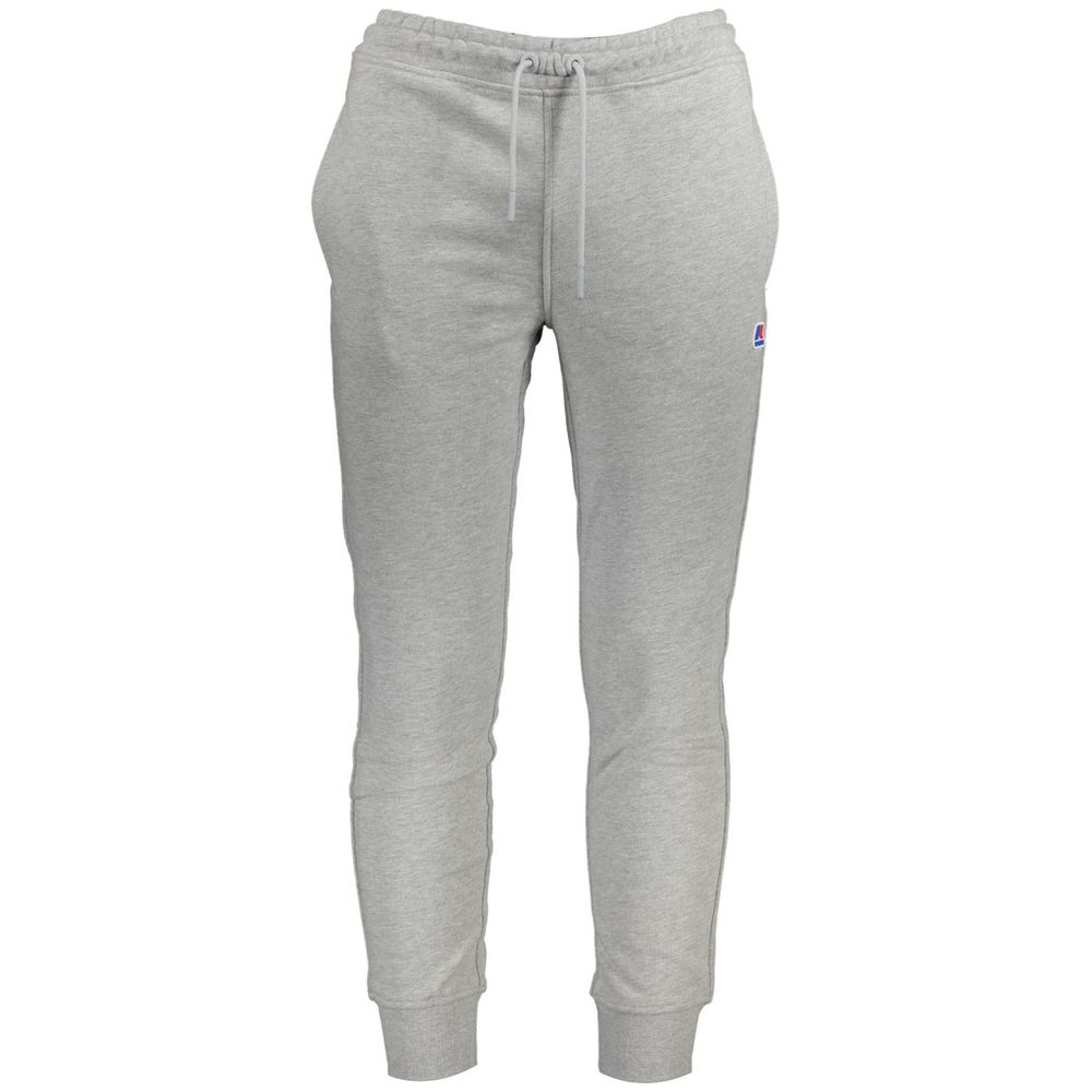 K-WAY Gray Cotton Pant K-WAY