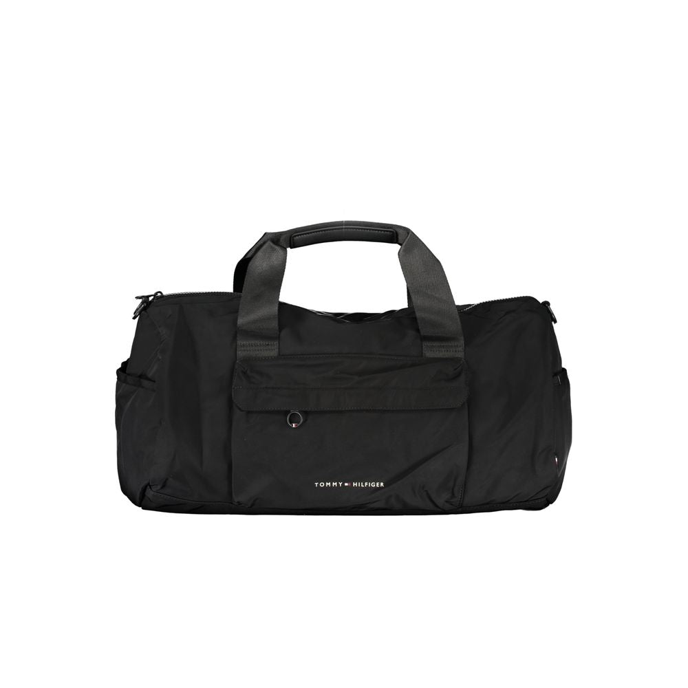 Tommy Hilfiger Black Polyester Handbag Tommy Hilfiger