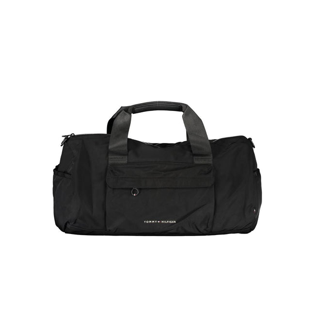 Tommy Hilfiger Black Polyester Handbag Tommy Hilfiger